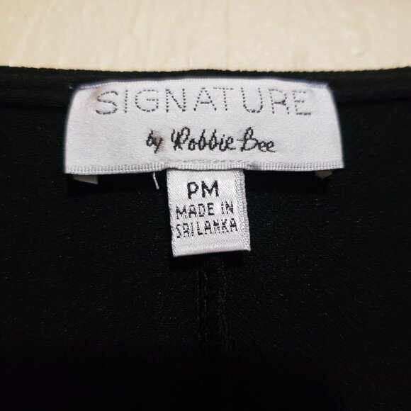 NWT Black Asymmetrical Hem Dress Size PM - Picture 10 of 12